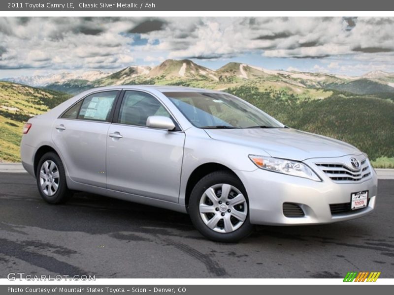 Classic Silver Metallic / Ash 2011 Toyota Camry LE