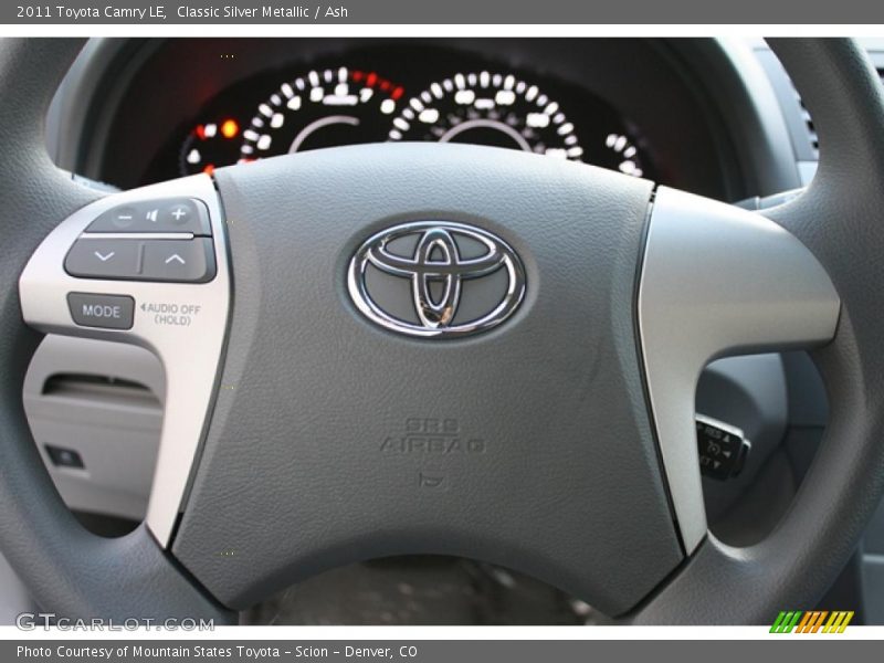 Classic Silver Metallic / Ash 2011 Toyota Camry LE