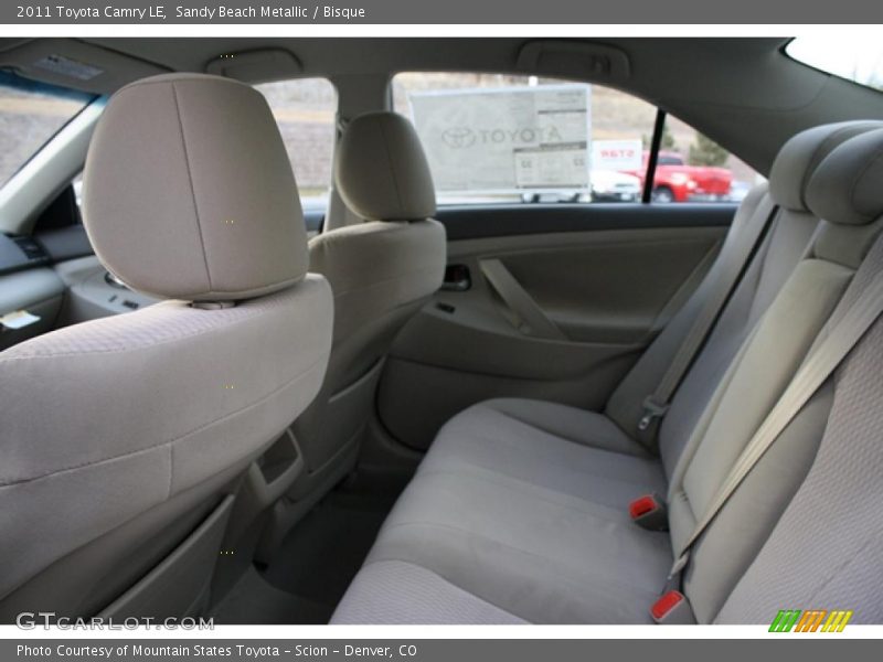 Sandy Beach Metallic / Bisque 2011 Toyota Camry LE