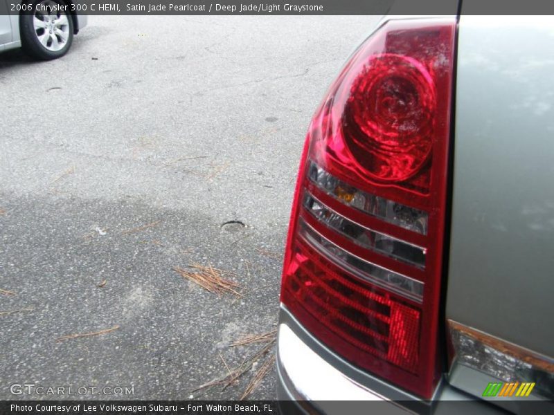 Satin Jade Pearlcoat / Deep Jade/Light Graystone 2006 Chrysler 300 C HEMI