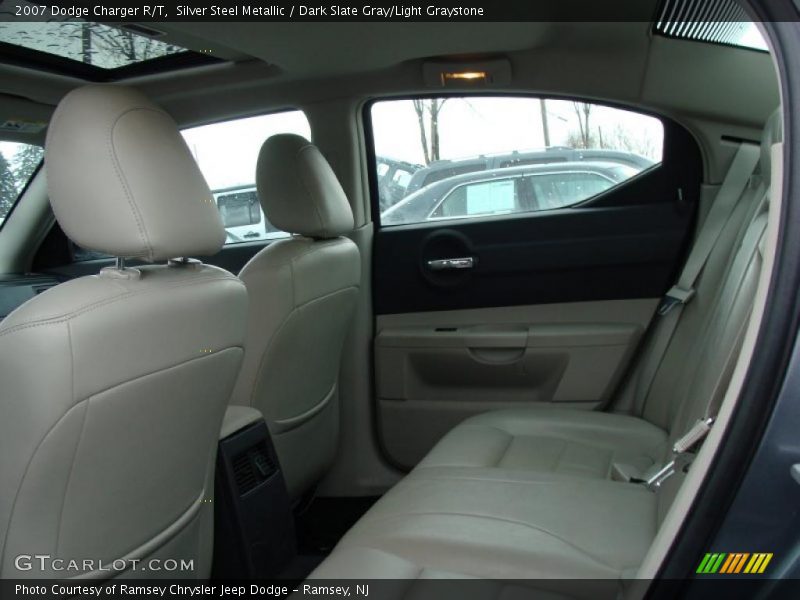 Silver Steel Metallic / Dark Slate Gray/Light Graystone 2007 Dodge Charger R/T