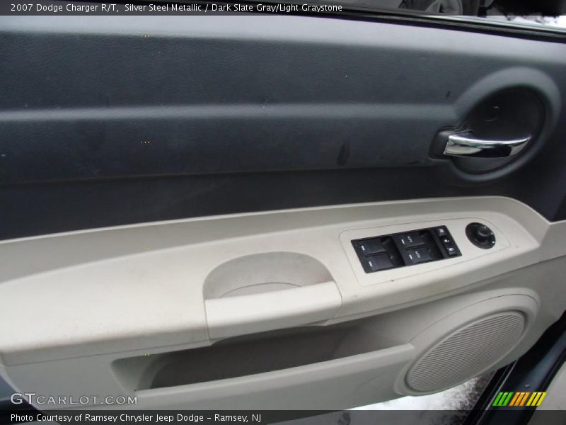 Silver Steel Metallic / Dark Slate Gray/Light Graystone 2007 Dodge Charger R/T