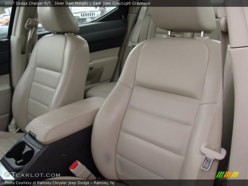 Silver Steel Metallic / Dark Slate Gray/Light Graystone 2007 Dodge Charger R/T