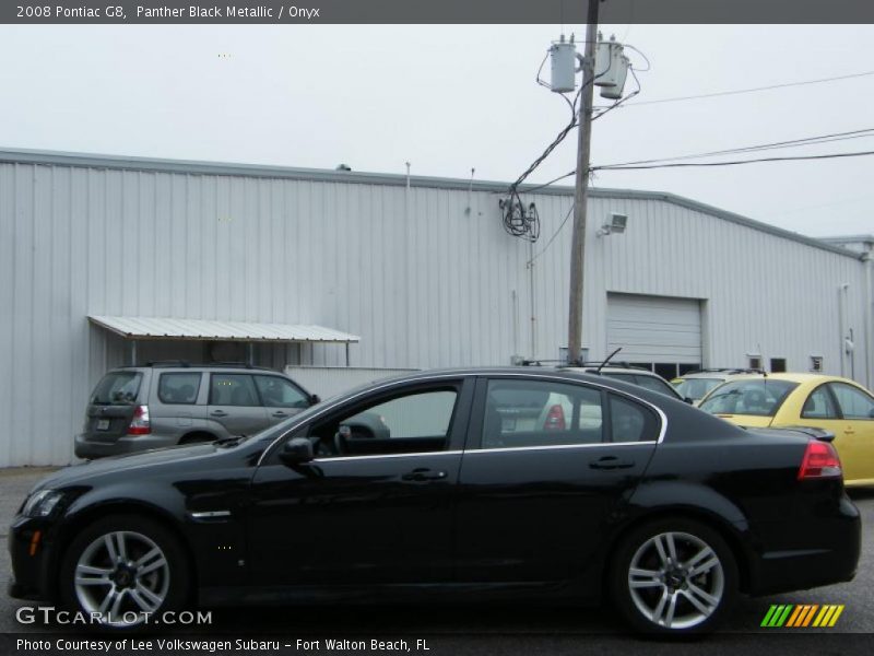 Panther Black Metallic / Onyx 2008 Pontiac G8