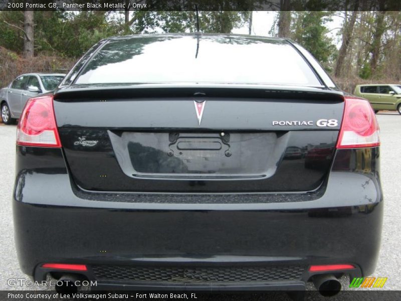 Panther Black Metallic / Onyx 2008 Pontiac G8