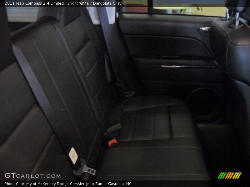 Bright White / Dark Slate Gray 2011 Jeep Compass 2.4 Limited