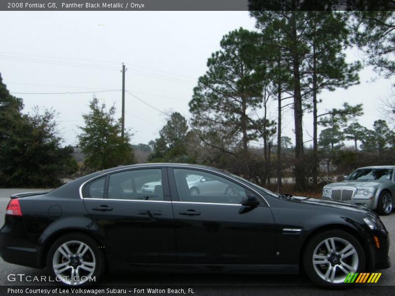 Panther Black Metallic / Onyx 2008 Pontiac G8
