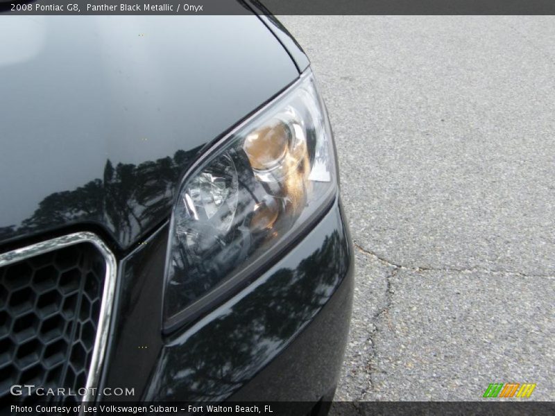 Panther Black Metallic / Onyx 2008 Pontiac G8