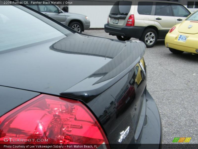 Panther Black Metallic / Onyx 2008 Pontiac G8
