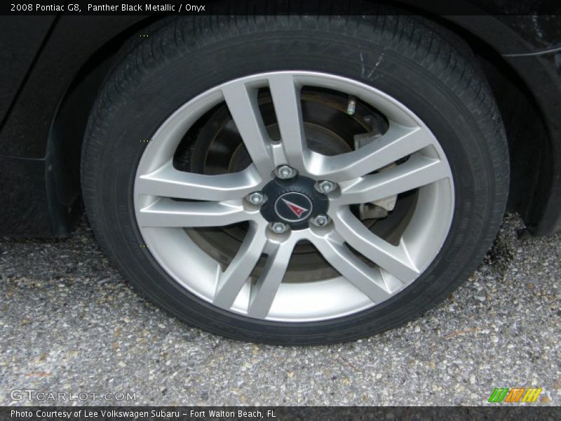 Panther Black Metallic / Onyx 2008 Pontiac G8
