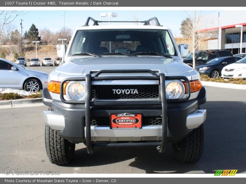 Titanium Metallic / Dark Charcoal 2007 Toyota FJ Cruiser 4WD