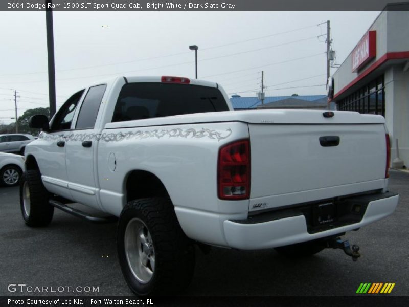 Bright White / Dark Slate Gray 2004 Dodge Ram 1500 SLT Sport Quad Cab