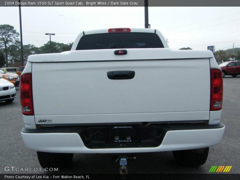 Bright White / Dark Slate Gray 2004 Dodge Ram 1500 SLT Sport Quad Cab