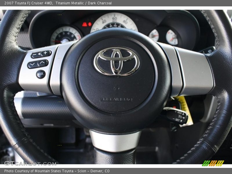 Titanium Metallic / Dark Charcoal 2007 Toyota FJ Cruiser 4WD