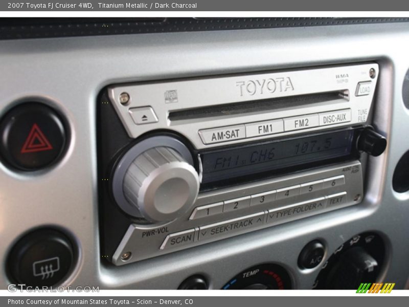 Titanium Metallic / Dark Charcoal 2007 Toyota FJ Cruiser 4WD