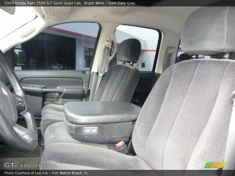 Bright White / Dark Slate Gray 2004 Dodge Ram 1500 SLT Sport Quad Cab