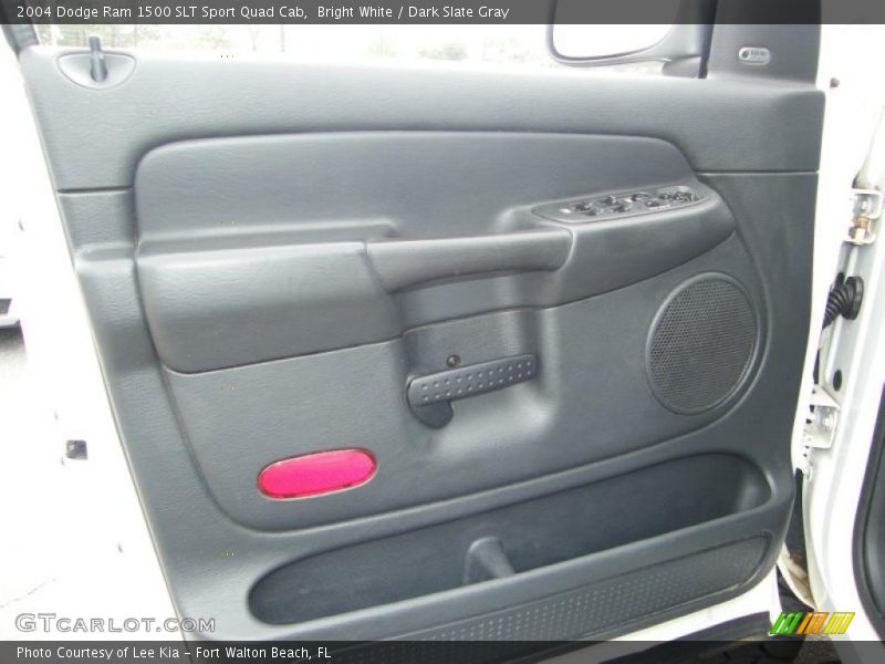 Bright White / Dark Slate Gray 2004 Dodge Ram 1500 SLT Sport Quad Cab