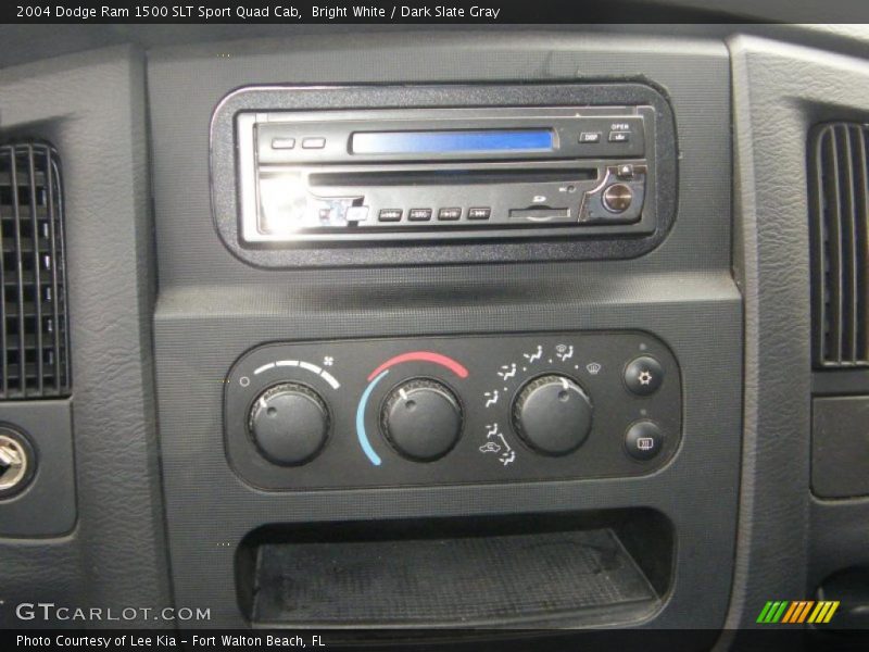 Bright White / Dark Slate Gray 2004 Dodge Ram 1500 SLT Sport Quad Cab