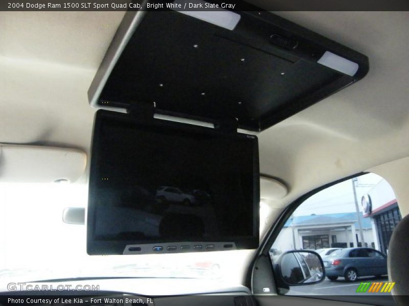 Bright White / Dark Slate Gray 2004 Dodge Ram 1500 SLT Sport Quad Cab