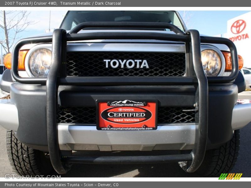 Titanium Metallic / Dark Charcoal 2007 Toyota FJ Cruiser 4WD