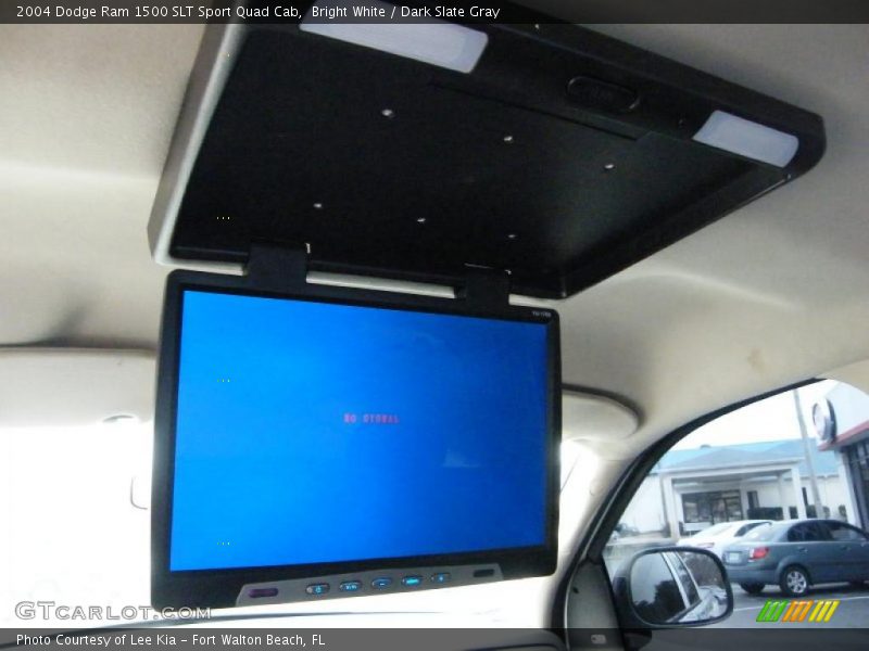 Bright White / Dark Slate Gray 2004 Dodge Ram 1500 SLT Sport Quad Cab