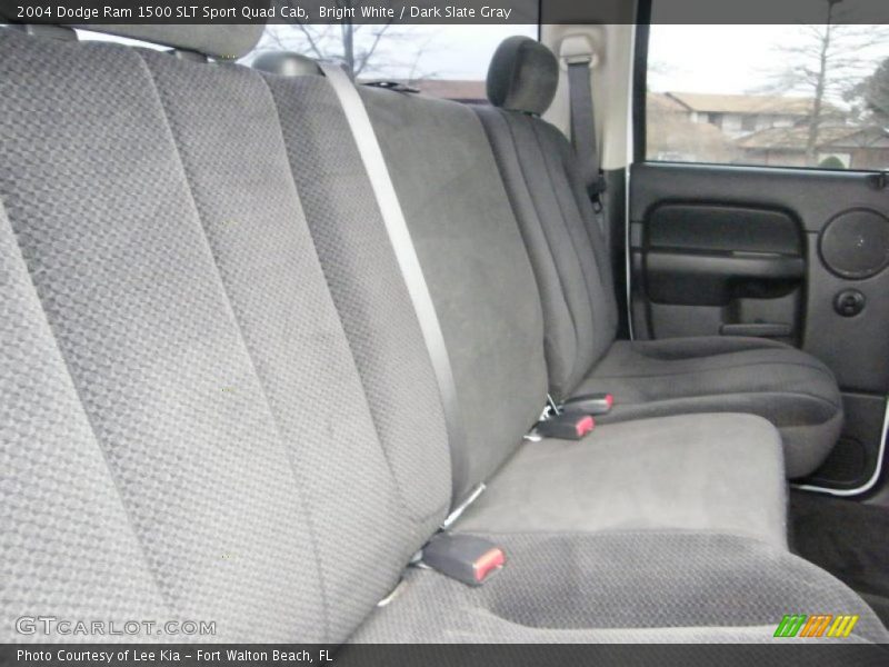 Bright White / Dark Slate Gray 2004 Dodge Ram 1500 SLT Sport Quad Cab