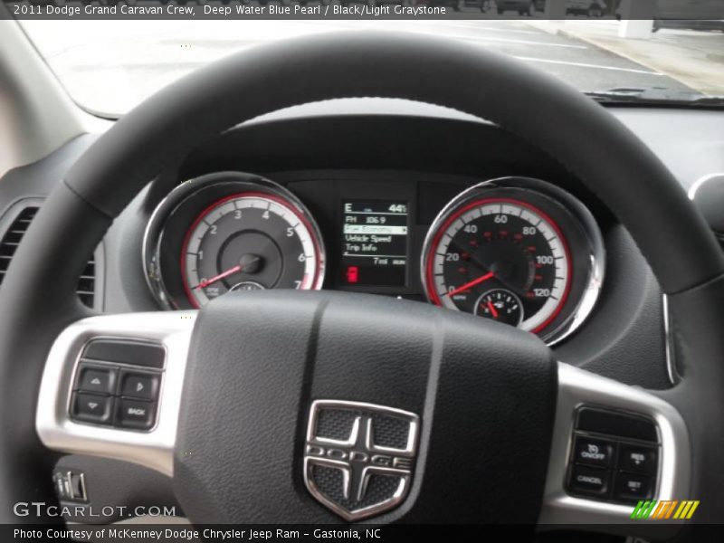 Controls of 2011 Grand Caravan Crew