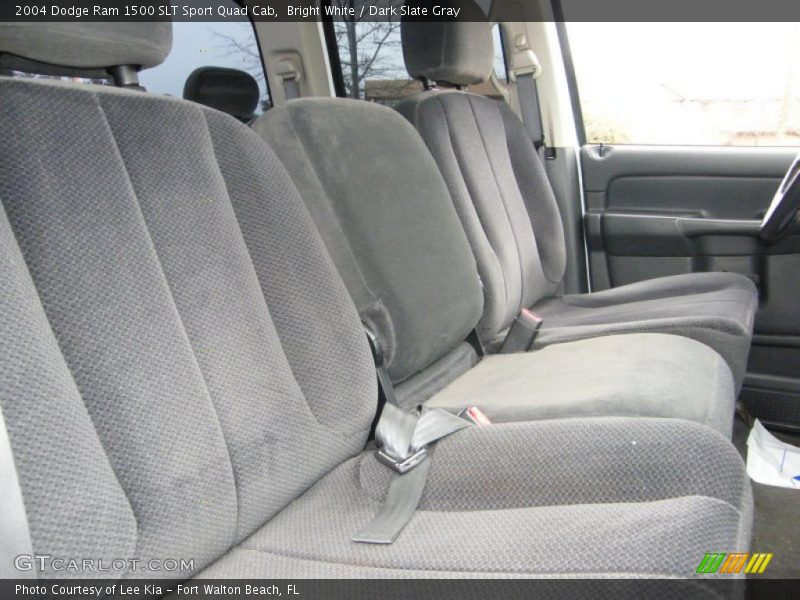 Bright White / Dark Slate Gray 2004 Dodge Ram 1500 SLT Sport Quad Cab