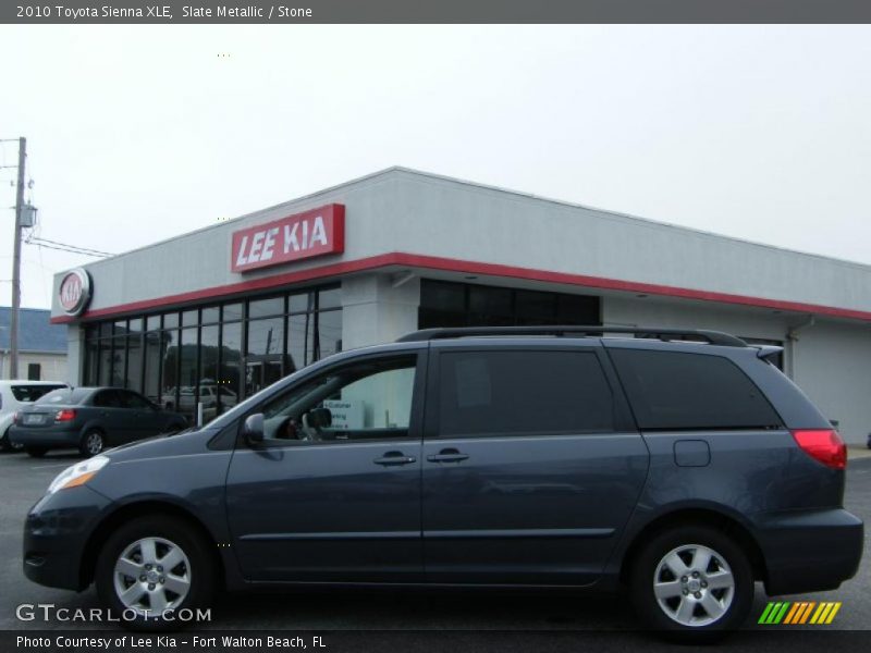 Slate Metallic / Stone 2010 Toyota Sienna XLE