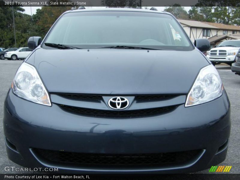Slate Metallic / Stone 2010 Toyota Sienna XLE