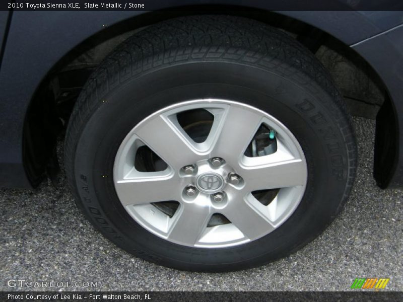 Slate Metallic / Stone 2010 Toyota Sienna XLE