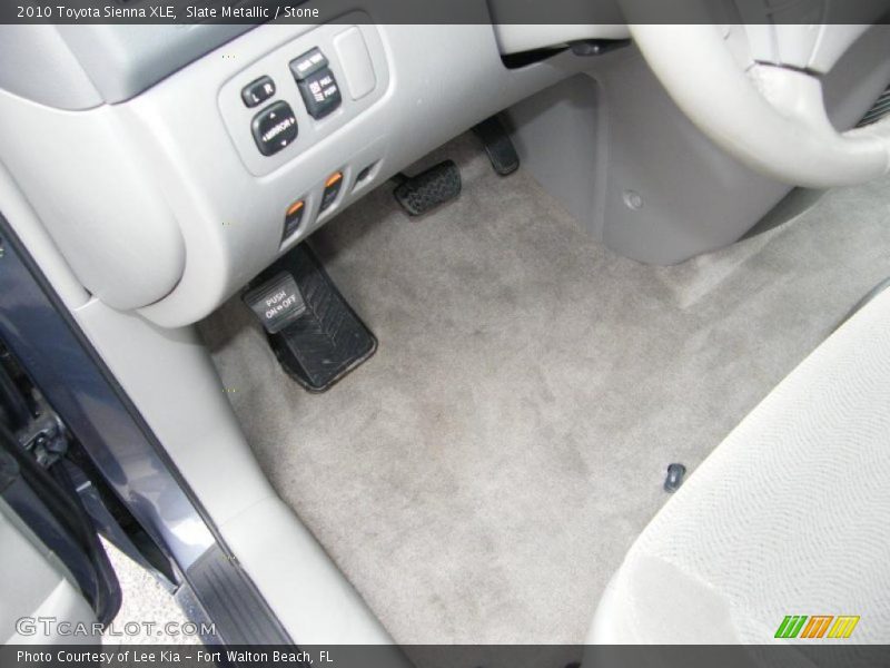 Slate Metallic / Stone 2010 Toyota Sienna XLE