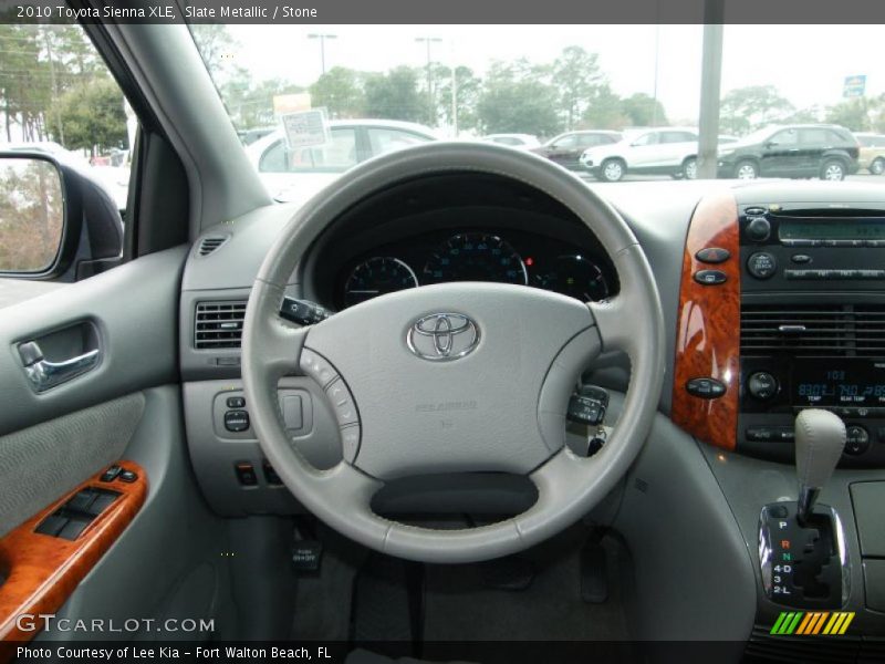Slate Metallic / Stone 2010 Toyota Sienna XLE