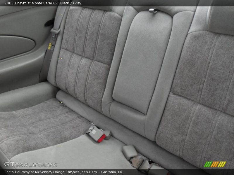 Black / Gray 2003 Chevrolet Monte Carlo LS