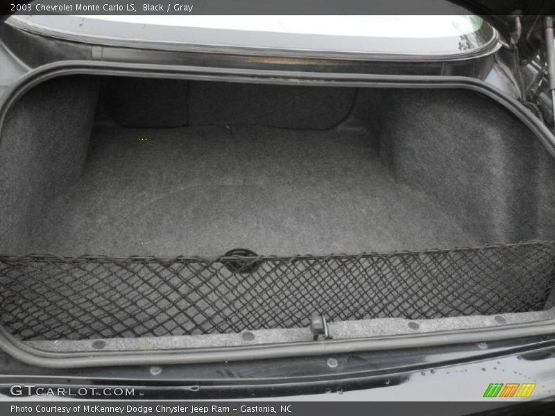 Black / Gray 2003 Chevrolet Monte Carlo LS