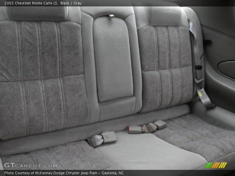 Black / Gray 2003 Chevrolet Monte Carlo LS