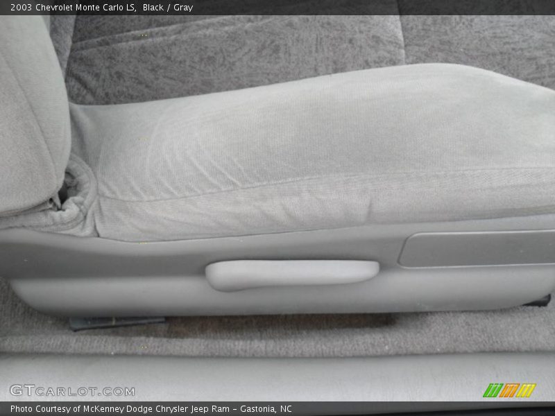 Black / Gray 2003 Chevrolet Monte Carlo LS