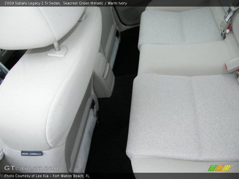 Seacrest Green Metallic / Warm Ivory 2009 Subaru Legacy 2.5i Sedan