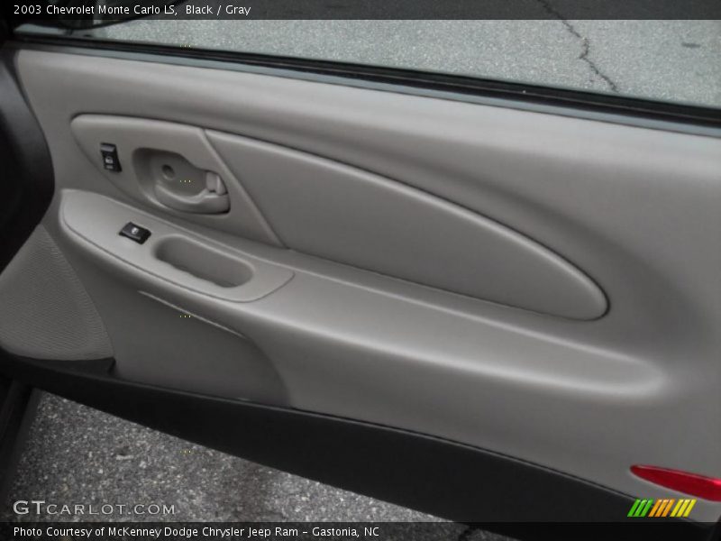 Black / Gray 2003 Chevrolet Monte Carlo LS