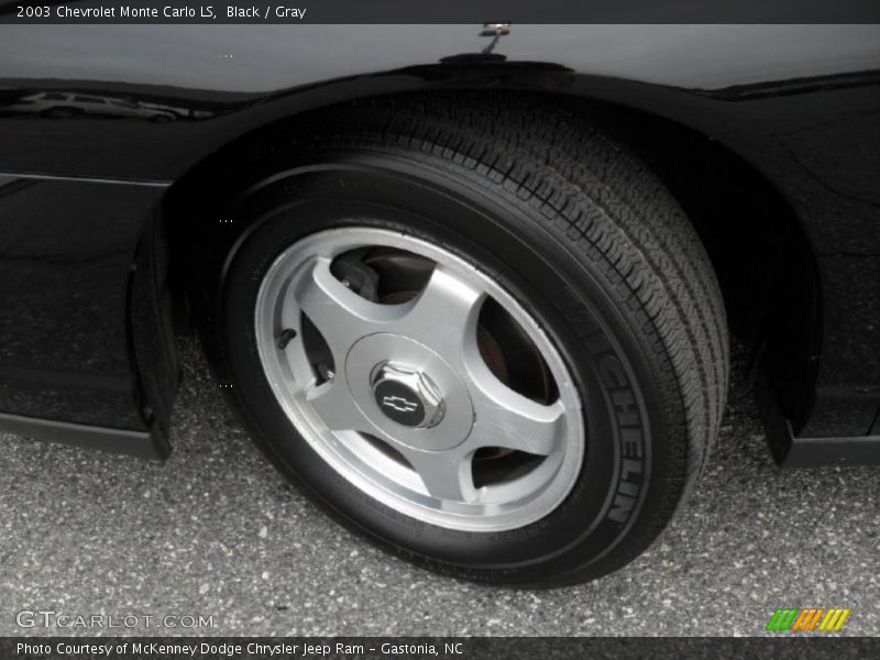 Black / Gray 2003 Chevrolet Monte Carlo LS