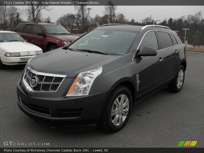 Gray Flannel Metallic / Titanium/Ebony 2011 Cadillac SRX FWD