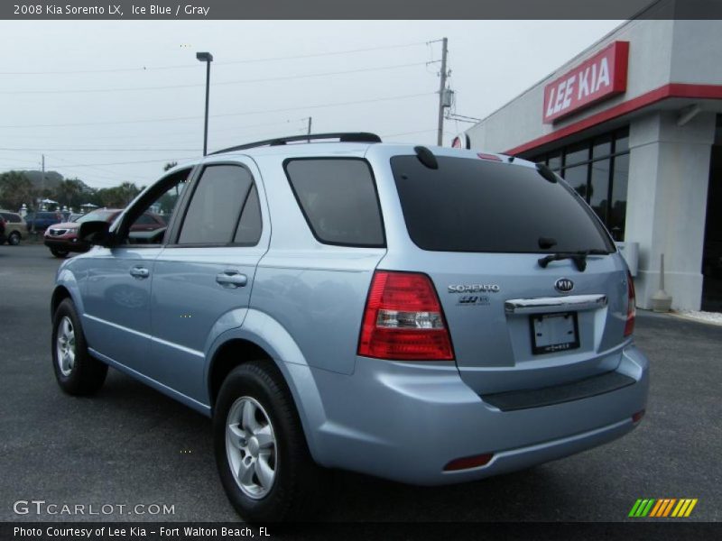 Ice Blue / Gray 2008 Kia Sorento LX