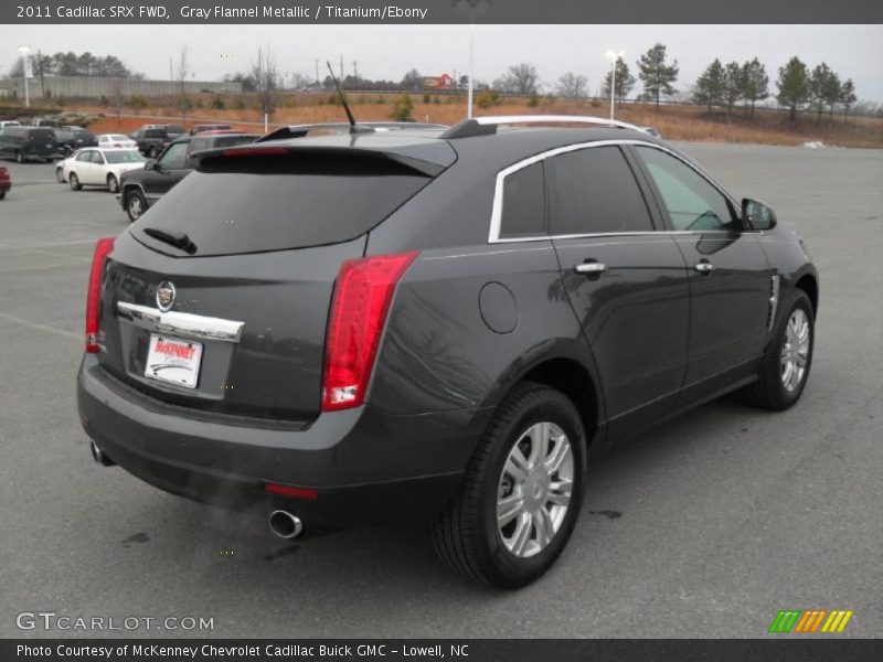 Gray Flannel Metallic / Titanium/Ebony 2011 Cadillac SRX FWD