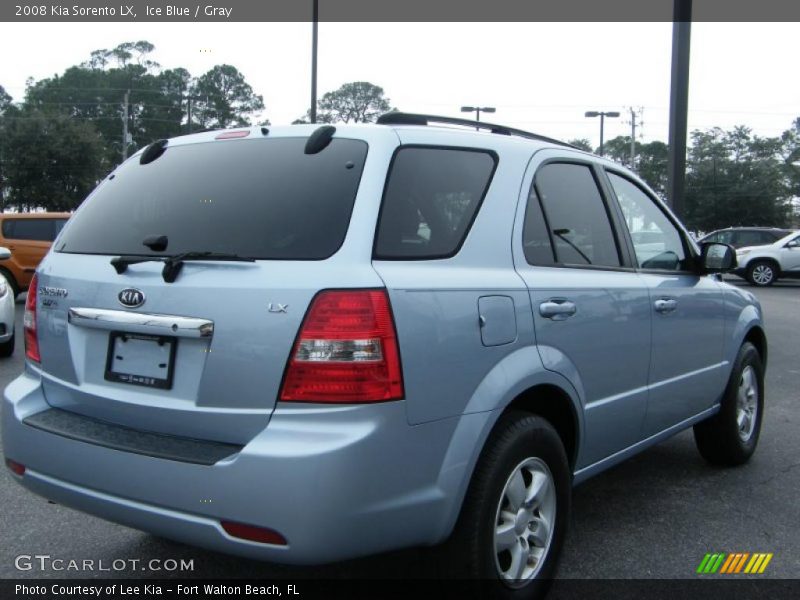 Ice Blue / Gray 2008 Kia Sorento LX