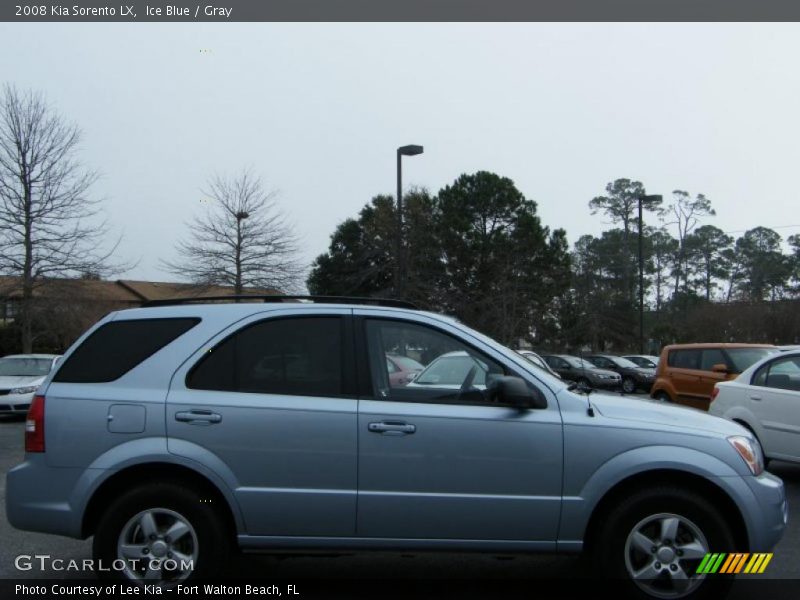 Ice Blue / Gray 2008 Kia Sorento LX