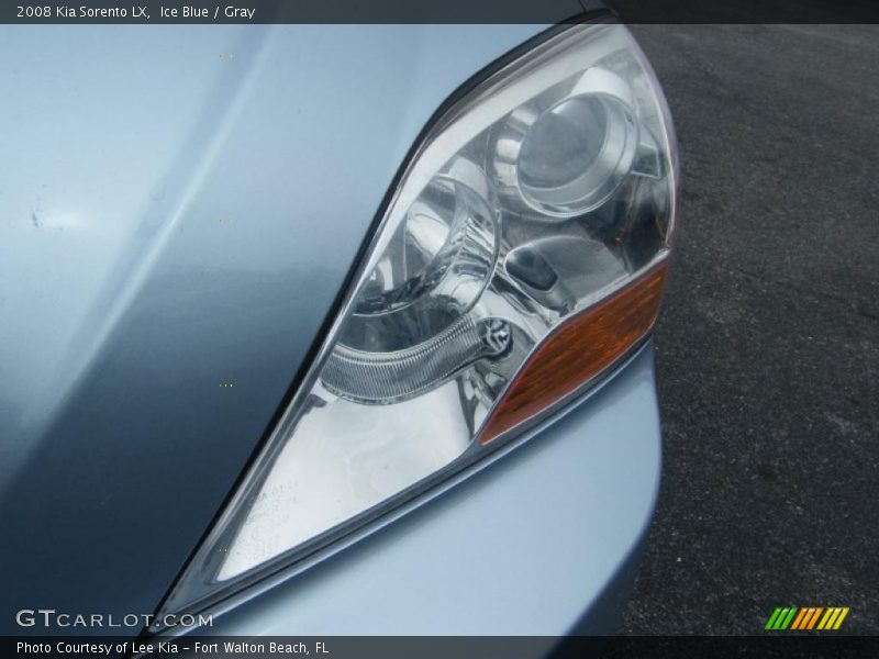 Ice Blue / Gray 2008 Kia Sorento LX