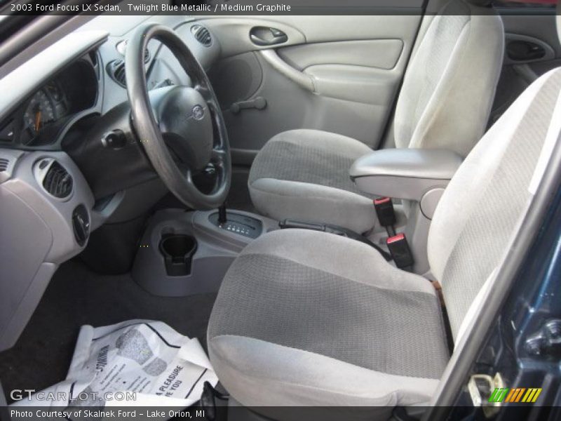  2003 Focus LX Sedan Medium Graphite Interior
