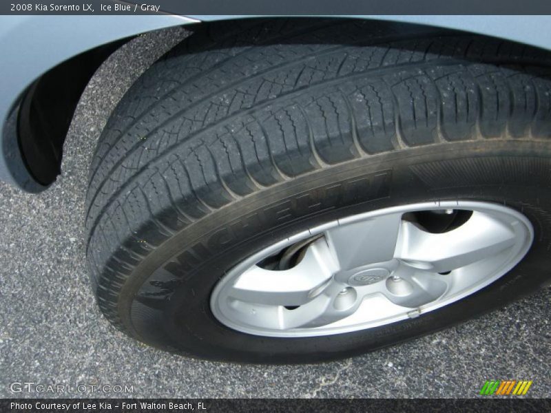 Ice Blue / Gray 2008 Kia Sorento LX