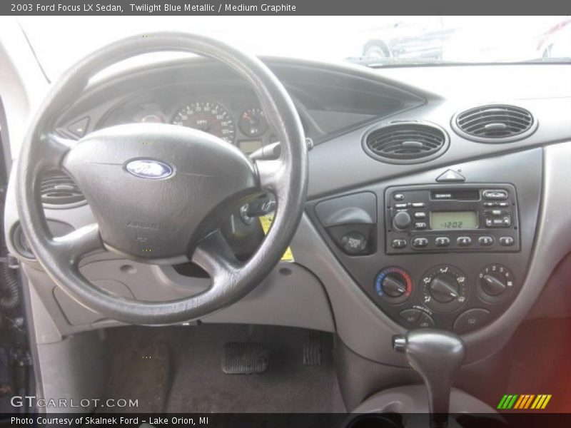 Dashboard of 2003 Focus LX Sedan