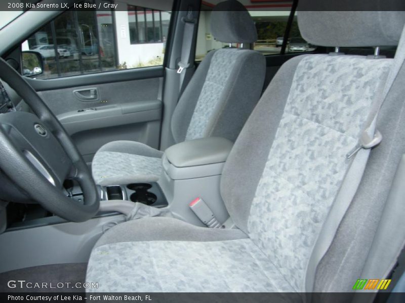 Ice Blue / Gray 2008 Kia Sorento LX